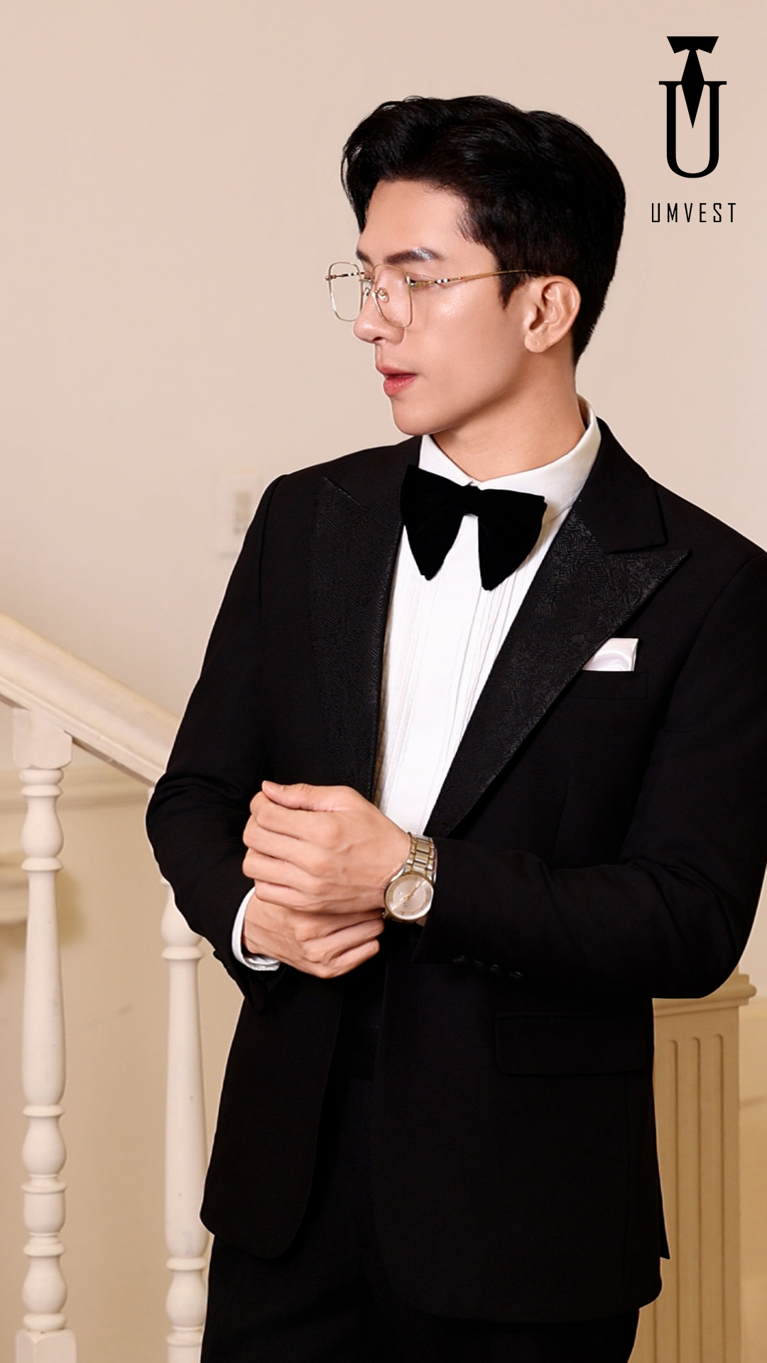 Tuxedo Nam Màu Đen - Ảnh 7