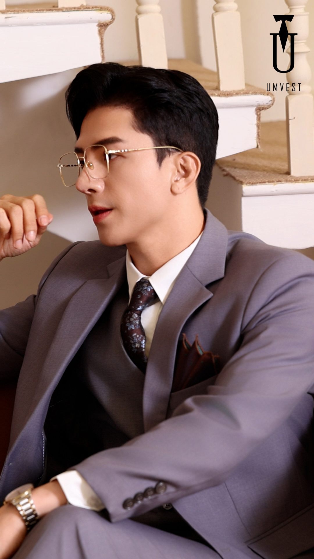 Vest Nam Màu Xám - Ảnh 4