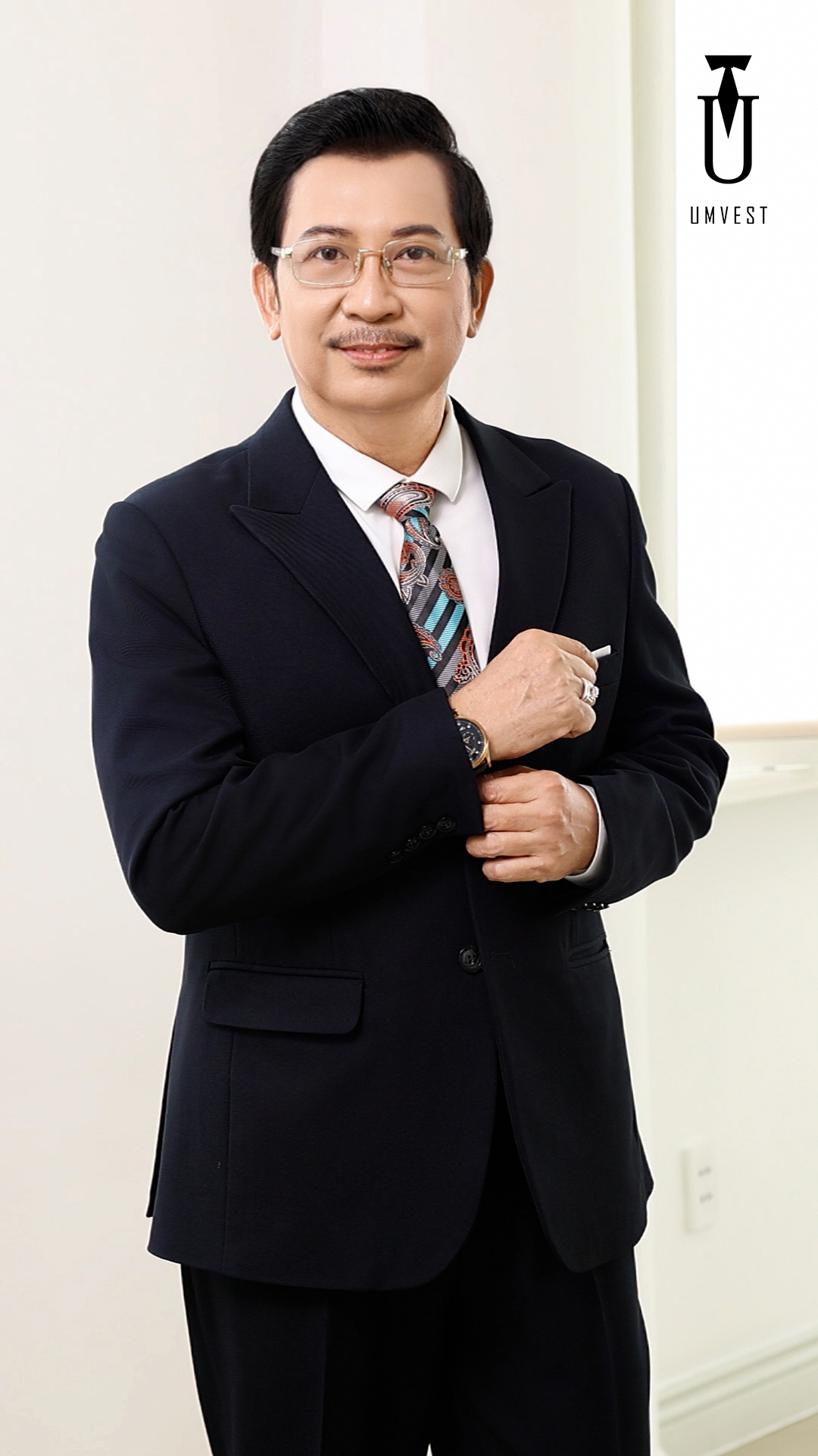 Vest Trung Niên Màu Xanh Đen - Ảnh 3