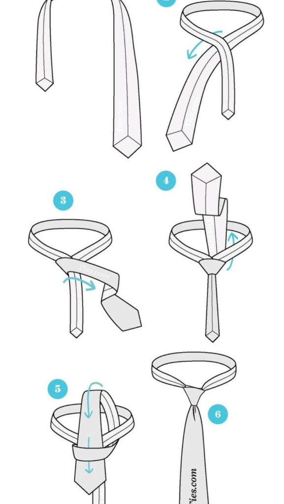 Kiểu dáng thắt cà vạt đẹp cho quý ông