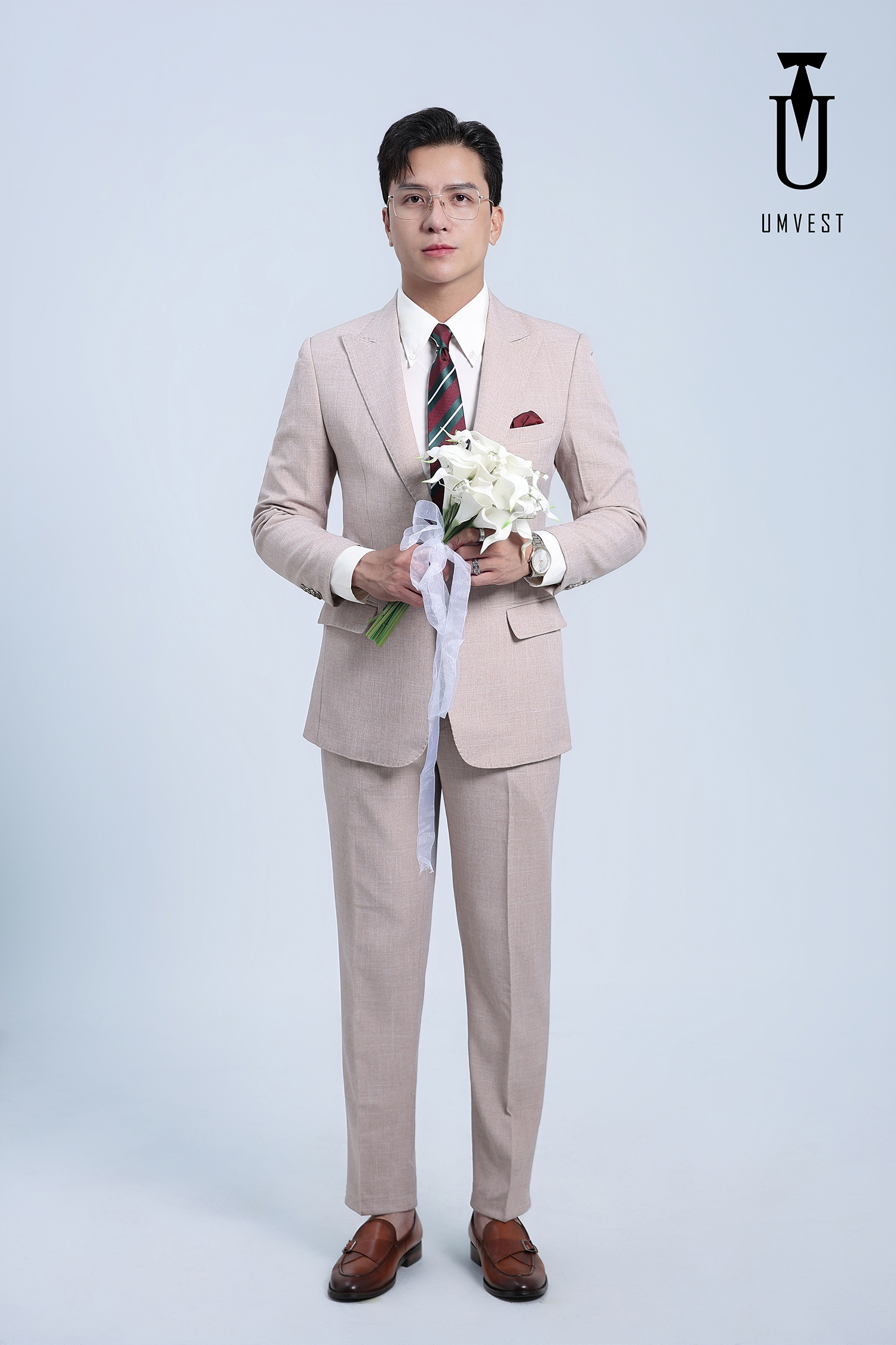 Vest Cưới Hồng Ruốc